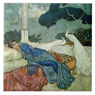 „Denken an Lady Yang“ von Edmund Dulac Fliese
