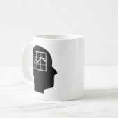 Denken an MBAing Kaffeetasse (Vorderseite Links)