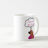Denken an mein K-Pop Bias Kaffeetasse (VorderseiteRechts)