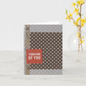 Denken an Sie 4x5.6 Karte (Gelbe Blume)