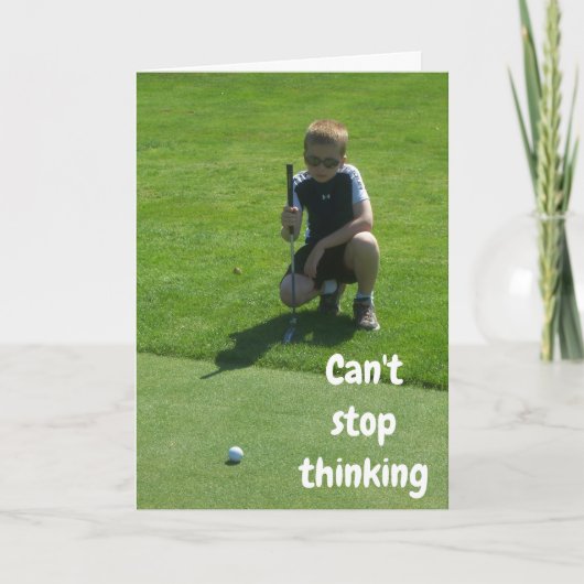 DENKEN AN "SIE" AN IHREN "GEBURTSTAG" KARTE (Vorderseite)