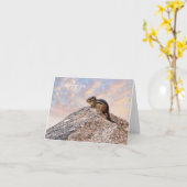 Denken an Sie Anmerkungs-Karte Karte (Gelbe Blume)