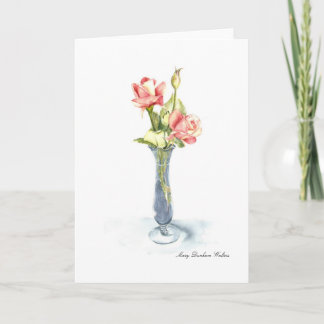 Denken an Sie Aquarell durch Mary Dunham Walters Karte