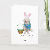 Denken an Sie bei Ostern Feiertagskarte (Rückseite)