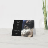 DENKEN AN "SIE" BEI "WEIHNACHTEN" KARTE (Vorderseite)