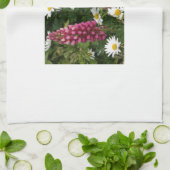 Denken an Sie Blumenblüten Geschirrtuch (Gefaltet)