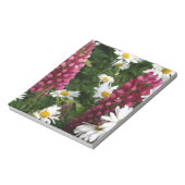 Denken an Sie Blumenblüten Notizblock (Rotiert)