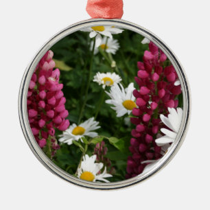 Denken an Sie Blumenblüten Ornament Aus Metall