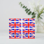 DENKEN AN SIE BRITISCHE POSTKARTE (Stehend Vorderseite)