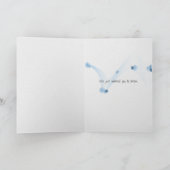 Denken an Sie Fahrrad mit Katze Karte (Innenseite)