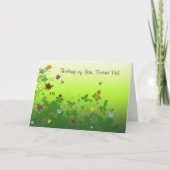 Denken an Sie geheimer Kumpel Karte (Vorderseite)