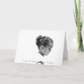 Denken an Sie Gruß Karte (Vorderseite)