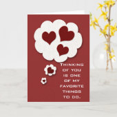 Denken an Sie -- Gruß-Karte Karte (Gelbe Blume)