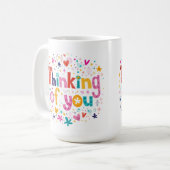 Denken an Sie Kaffeetasse (Vorderseite Links)