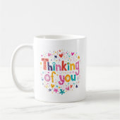 Denken an Sie Kaffeetasse (Links)