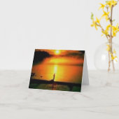 Denken an Sie Karte (Gelbe Blume)