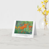 Denken an Sie Karte (Gelbe Blume)