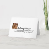 Denken an Sie… Karte (Rückseite)