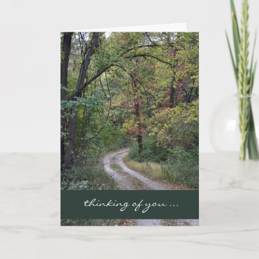 Denken an Sie… Karte (Vorderseite)