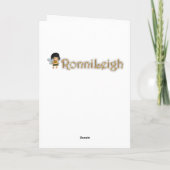 Denken an Sie Karte (Rückseite)