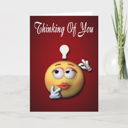 Denken an Sie Karte (Vorderseite)