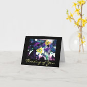 Denken an Sie Karte (Gelbe Blume)