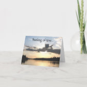 Denken an Sie… Karte (Vorderseite)