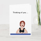 Denken an Sie Karte (Vorderseite)