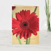 Denken an Sie Karte (Rückseite)