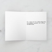 Denken an Sie Karte (Innenseite)