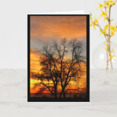 Denken an Sie Karte (Gelbe Blume)