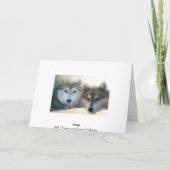 Denken an Sie Karte (Rückseite)