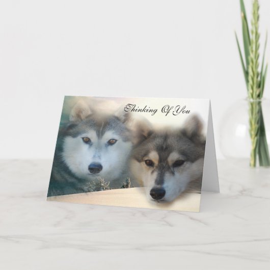 Denken an Sie Karte (Vorderseite)