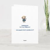 Denken an Sie - Karte (Rückseite)