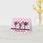 Denken an Sie Karte (Gelbe Blume)