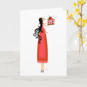 Denken an Sie Karte (Gelbe Blume)