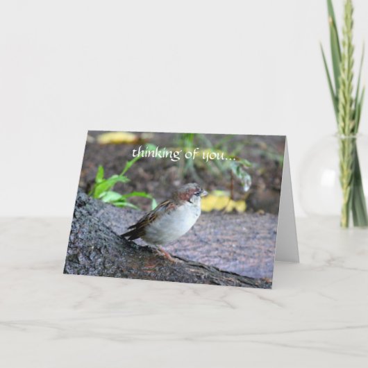 Denken an Sie… Karte (Vorderseite)