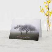 Denken an Sie Karte (Gelbe Blume)