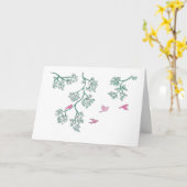 Denken an Sie Karte (Gelbe Blume)