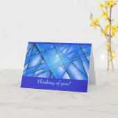 Denken an Sie! Karte (Gelbe Blume)