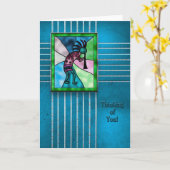 Denken an Sie Kokopelli - indische Sammlung Karte (Gelbe Blume)