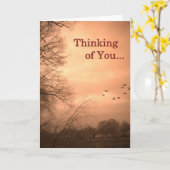 Denken an Sie - löschen Sie nach innen Karte (Gelbe Blume)