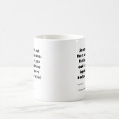 Denken an Sie lustige Tasse (Mittel)