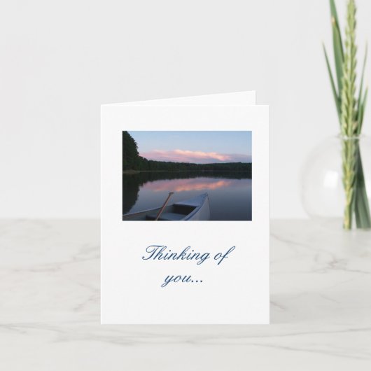 Denken an Sie… notecard Karte (Vorderseite)