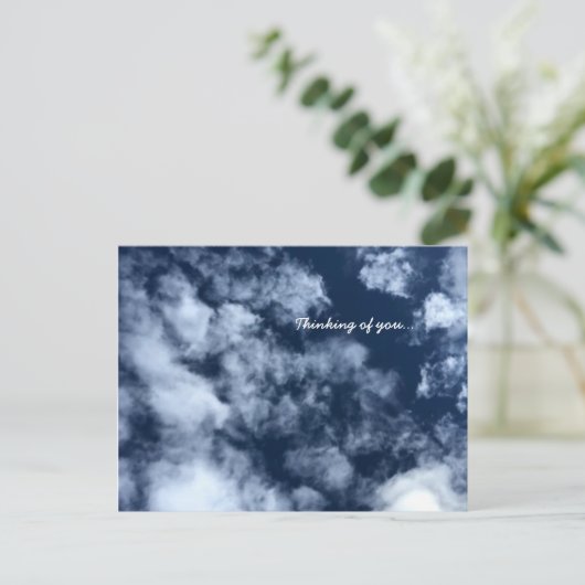 Denken an Sie - Postkarte (Stehend Vorderseite)