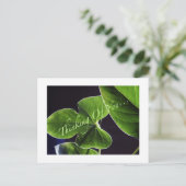 Denken an Sie… Postkarte (Stehend Vorderseite)