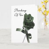 Denken an Sie Rose Karte (Gelbe Blume)