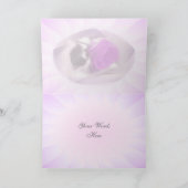 Denken an Sie Rosen-Karte Karte (Innenseite)