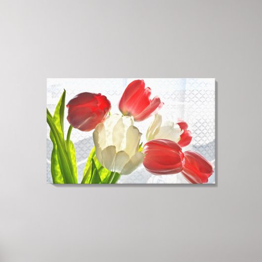 DENKEN AN SIE TULPEN LEINWANDDRUCK (Vorderseite)