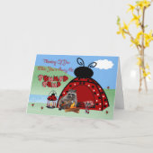 Denken an Sie, während Sie am Sommer-Lager weg Karte (Gelbe Blume)